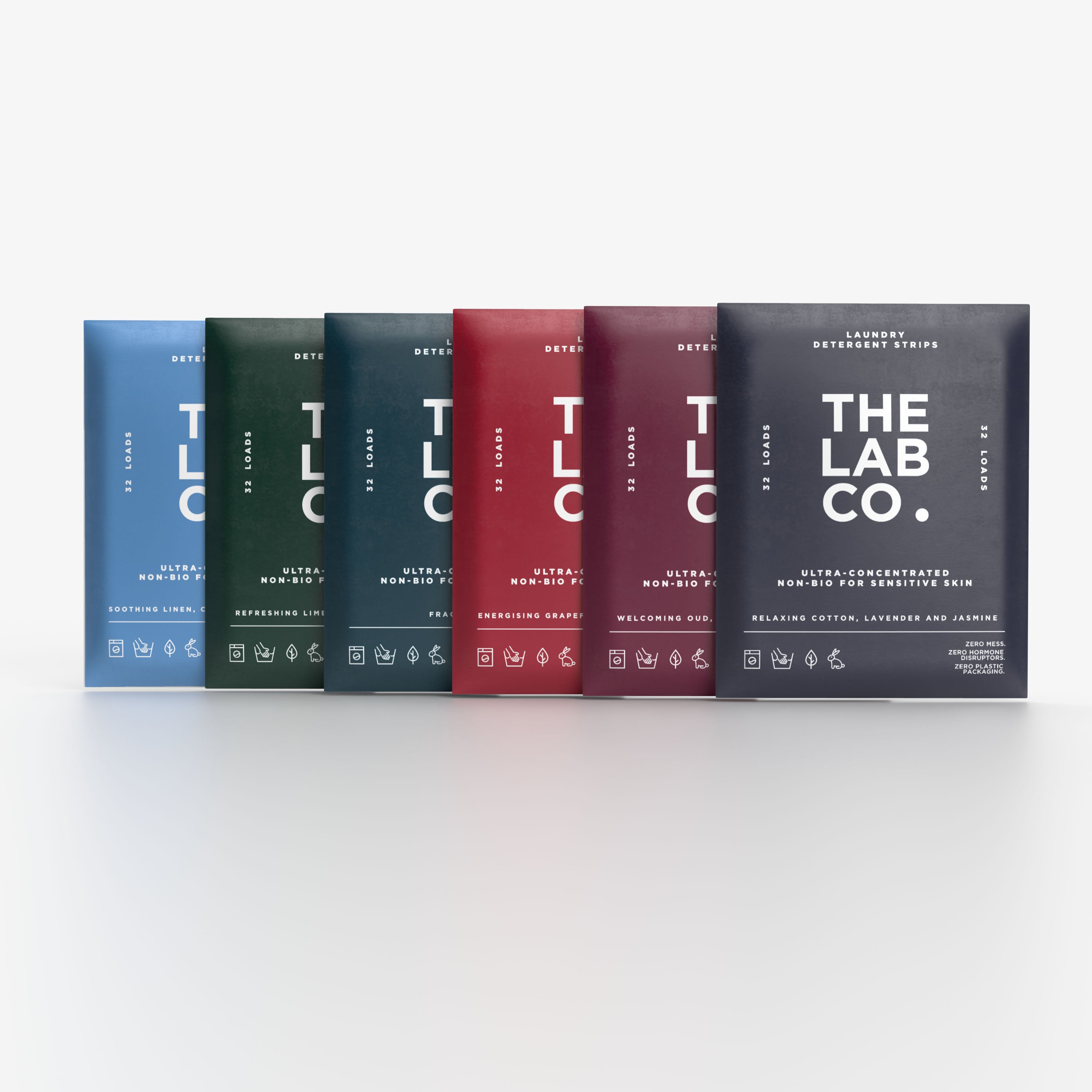Complete Library of Laundry Strips - 6 packs for the price of 5 - 192 loads
