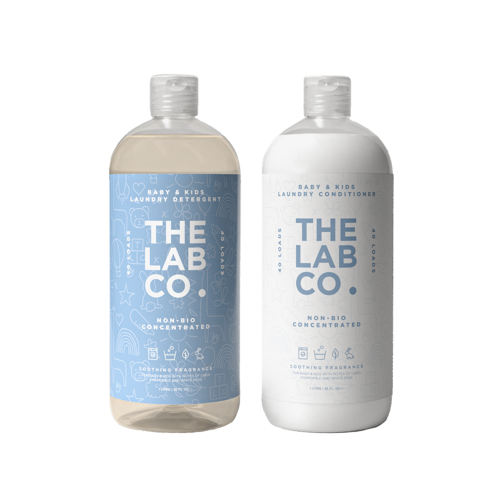 Soothing Laundry Detergent & Fabric Conditioner 1 Litre Duo