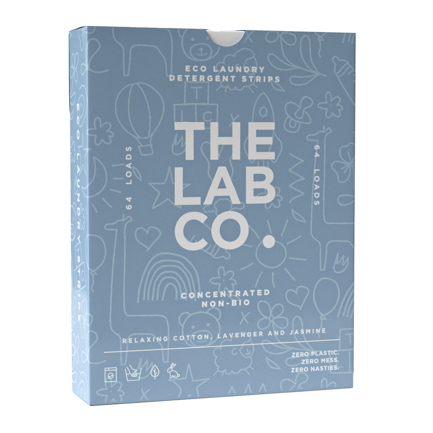 Complete Library of Laundry Strips - 6 Fragrances - 384 loads