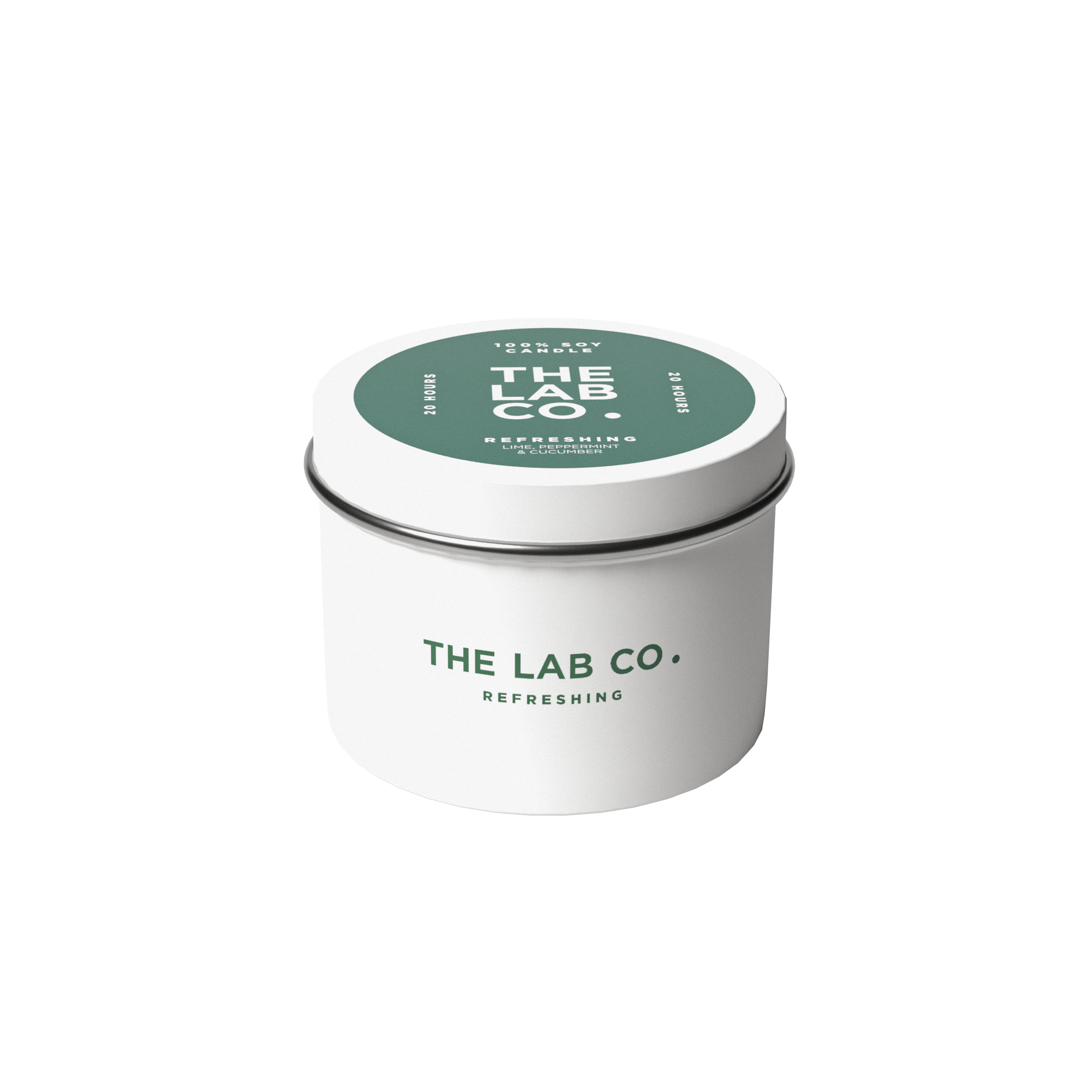 Refreshing 100% Soy Wax Candle 90g