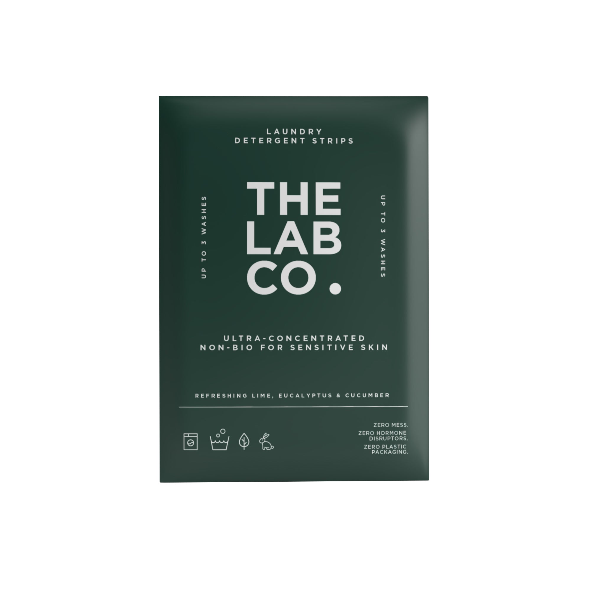 Refreshing Laundry Detergent Strips - 3 Strip Sample Pack