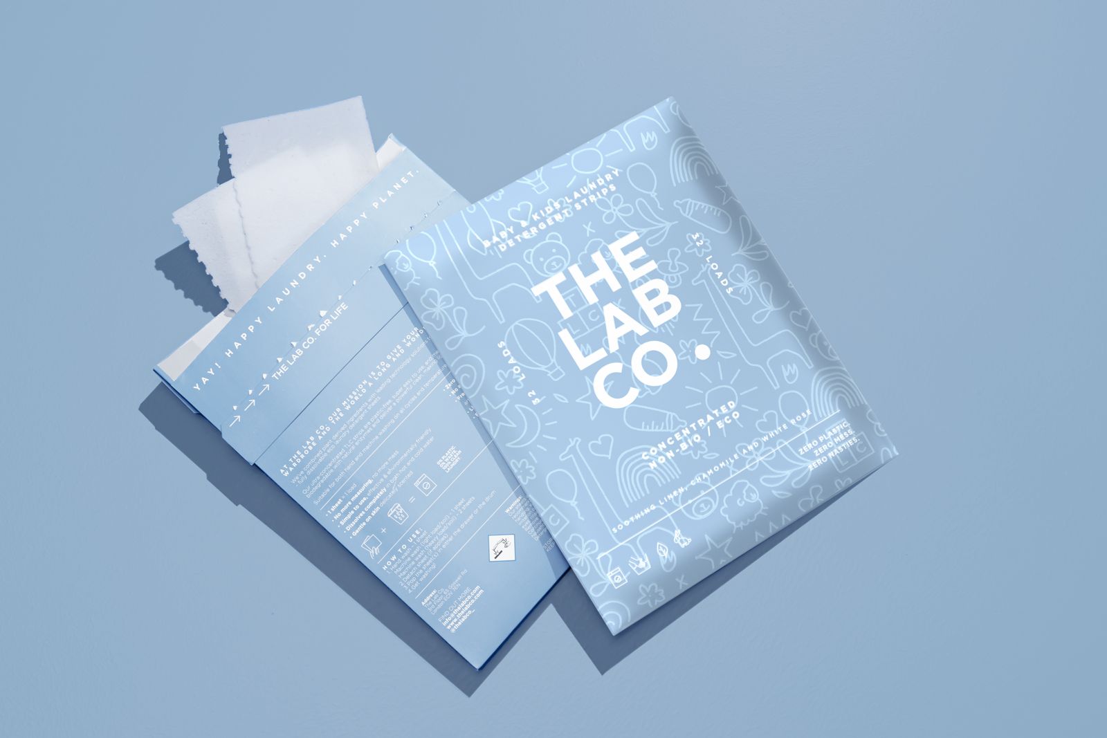 Soothing Laundry Detergent Strips 32 Loads