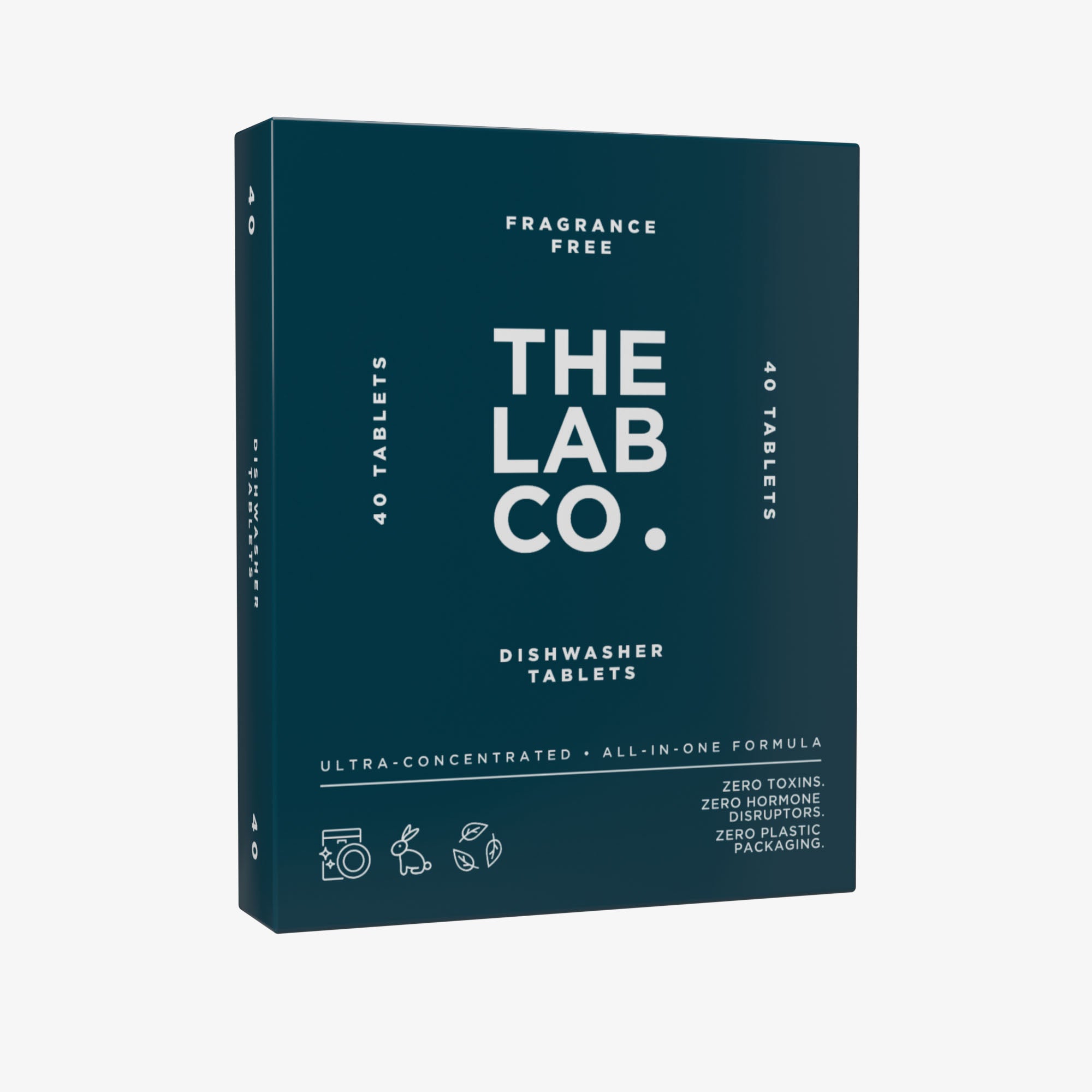 Fragrance Free Dishwasher Tablets 40 Loads