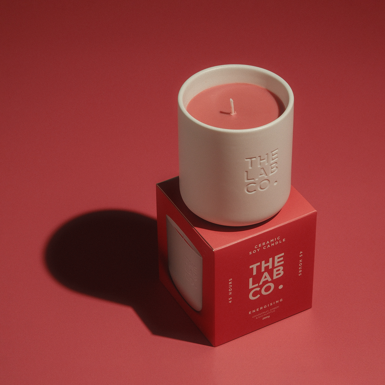 Energising 100% Soy Wax Candle 280g