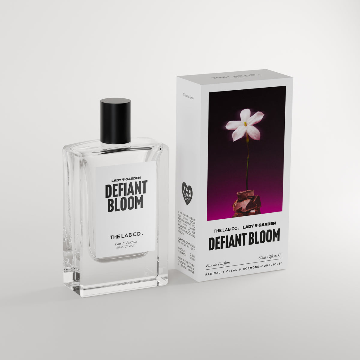 Defiant Bloom Eau de Parfum with box