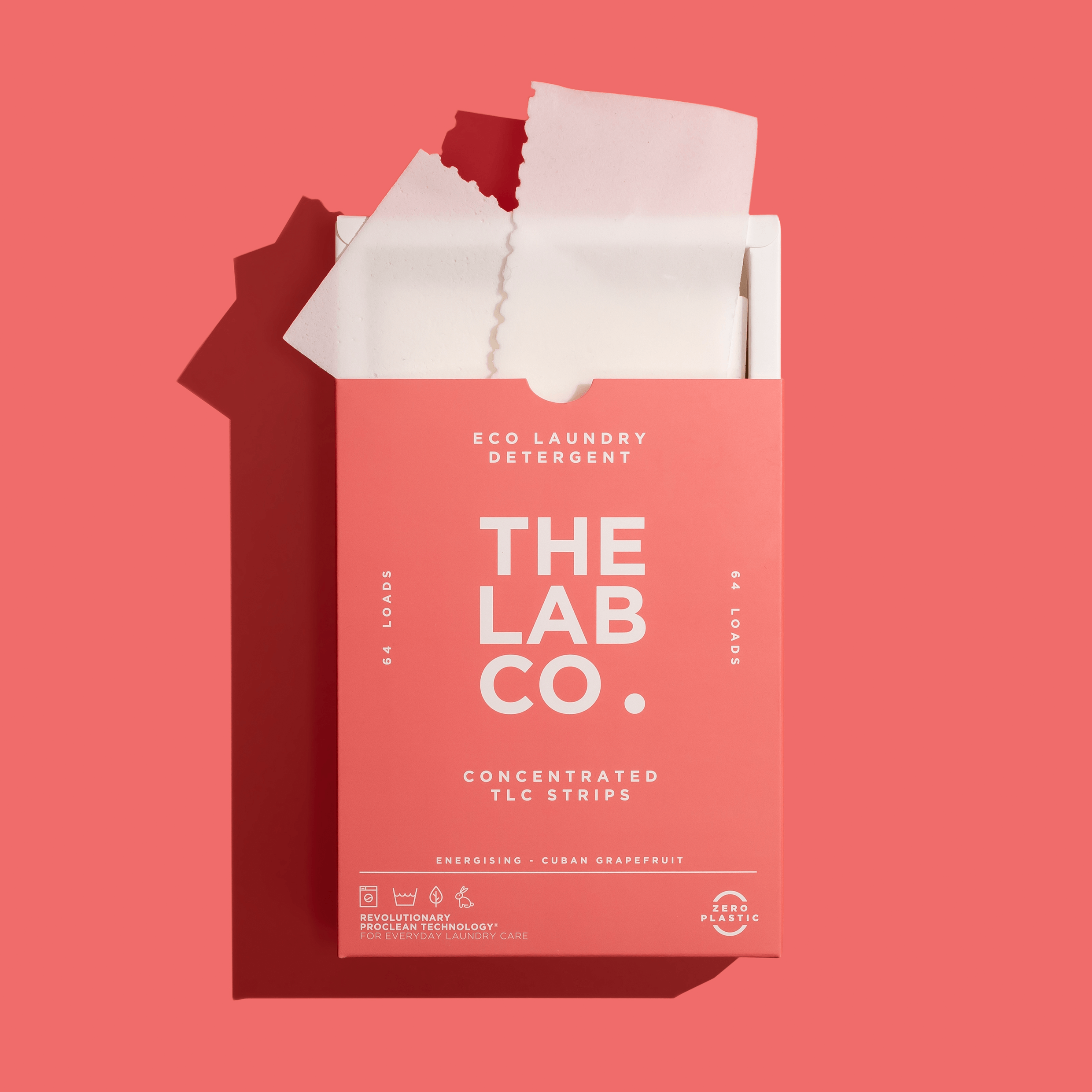 TLC Energising Laundry Strips - 64 loads