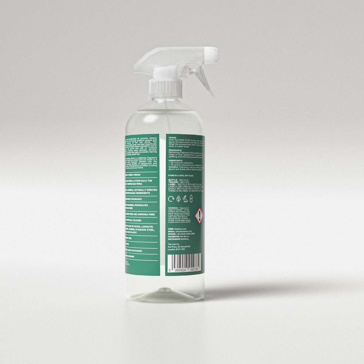 Anti Bac All Purpose Cleaner - Refreshing Cleaning Spray - The Lab Co.