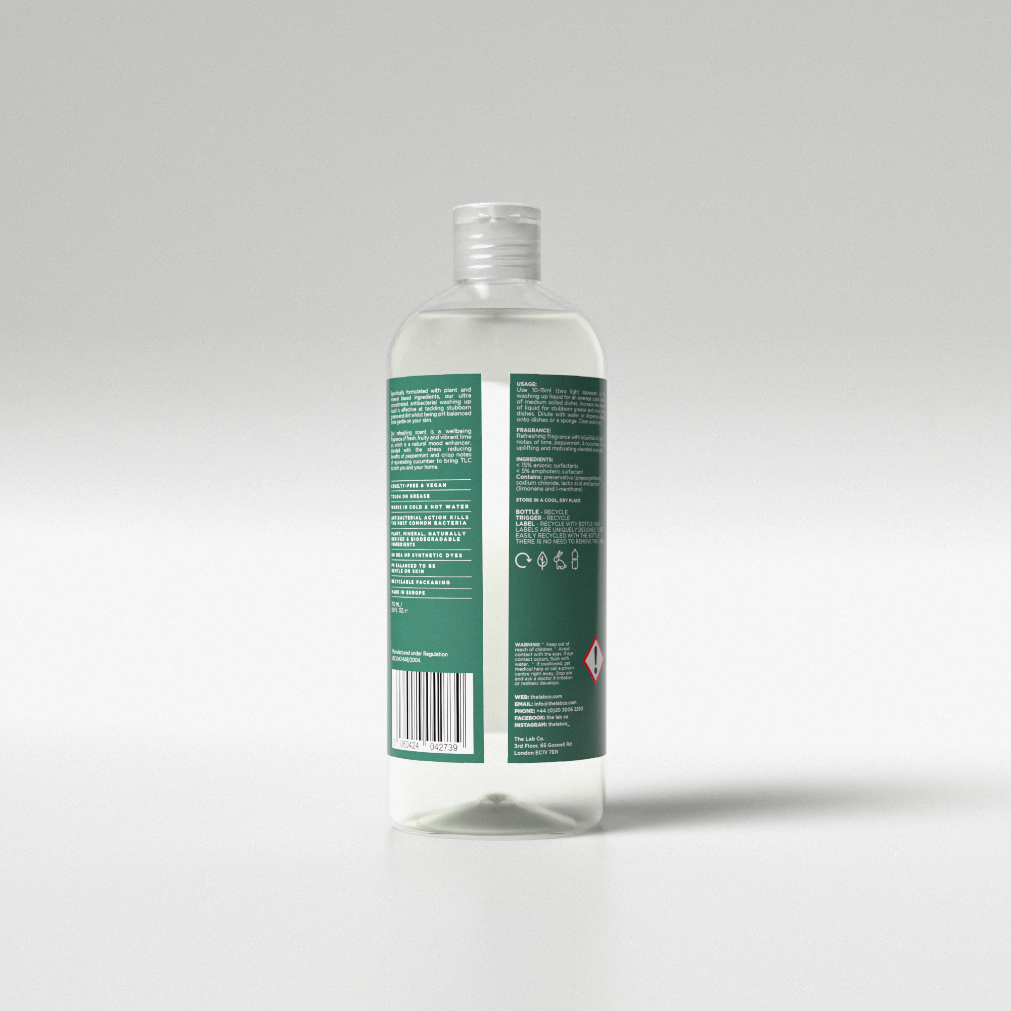 Refreshing Washing Up Liquid 750ml