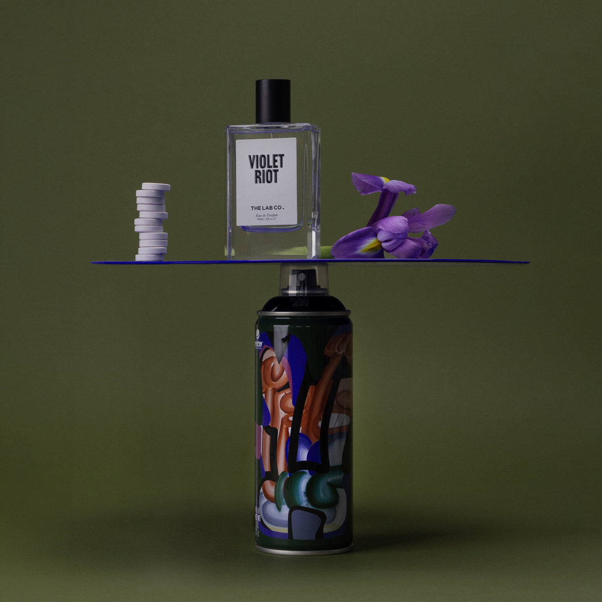 Violet Riot Eau de Parfum campaign image