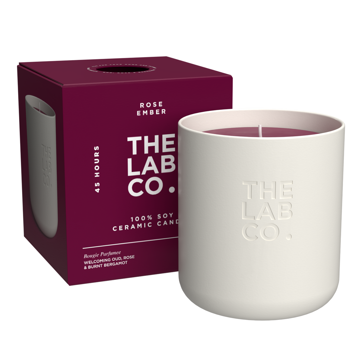 Welcoming Soy Candle 280g - Ceramic Natural Candles - The Lab Co.