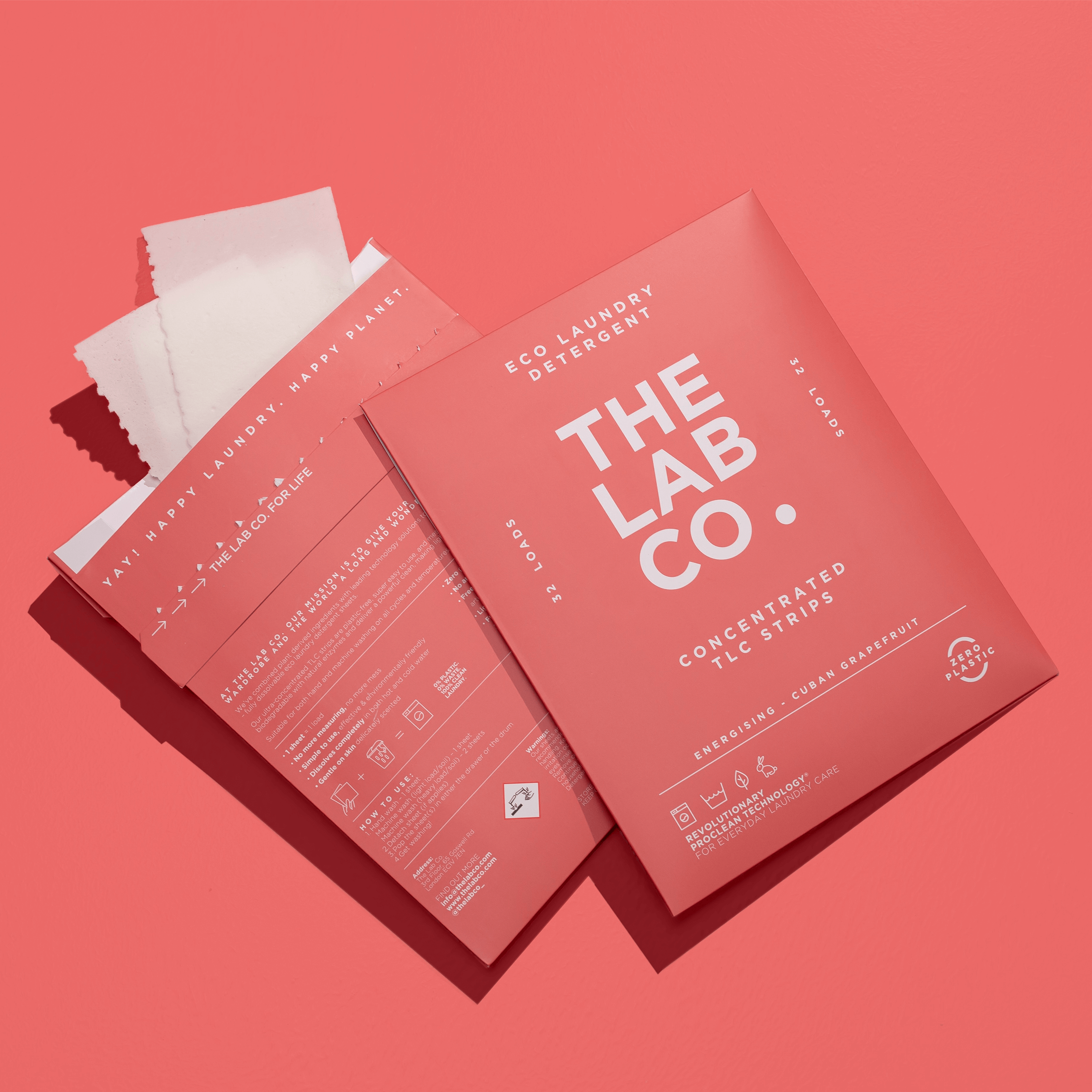 TLC energising laundry strips product image